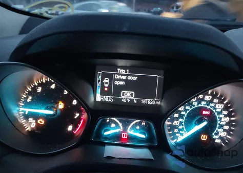 2013 Ford Escape Sel из США, поврежденный, VIN 1FMCU9H98DUA09452